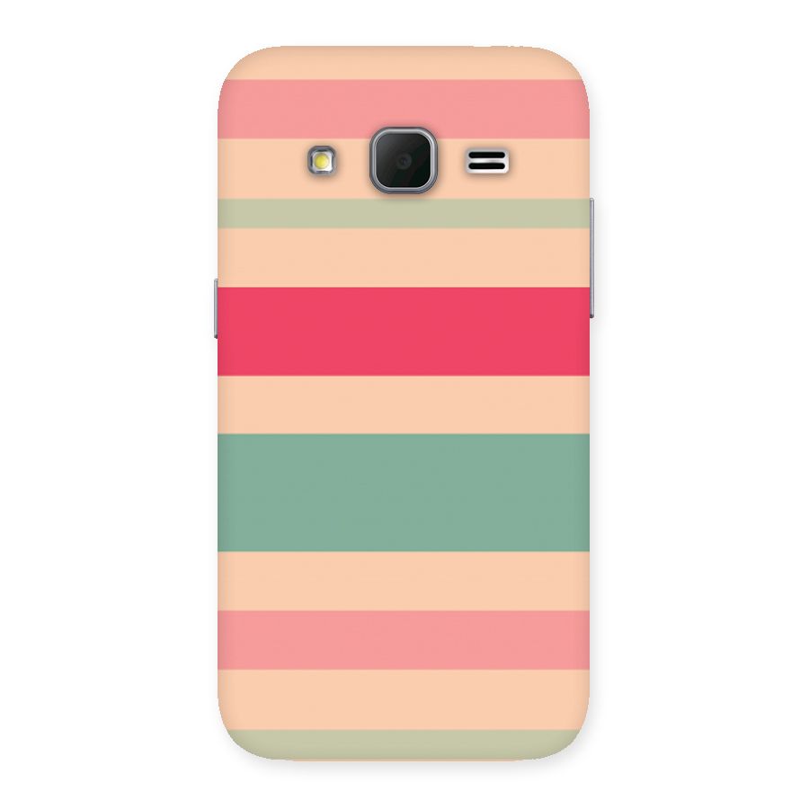 Pastel Stripes Vintage Back Case for Galaxy Core Prime