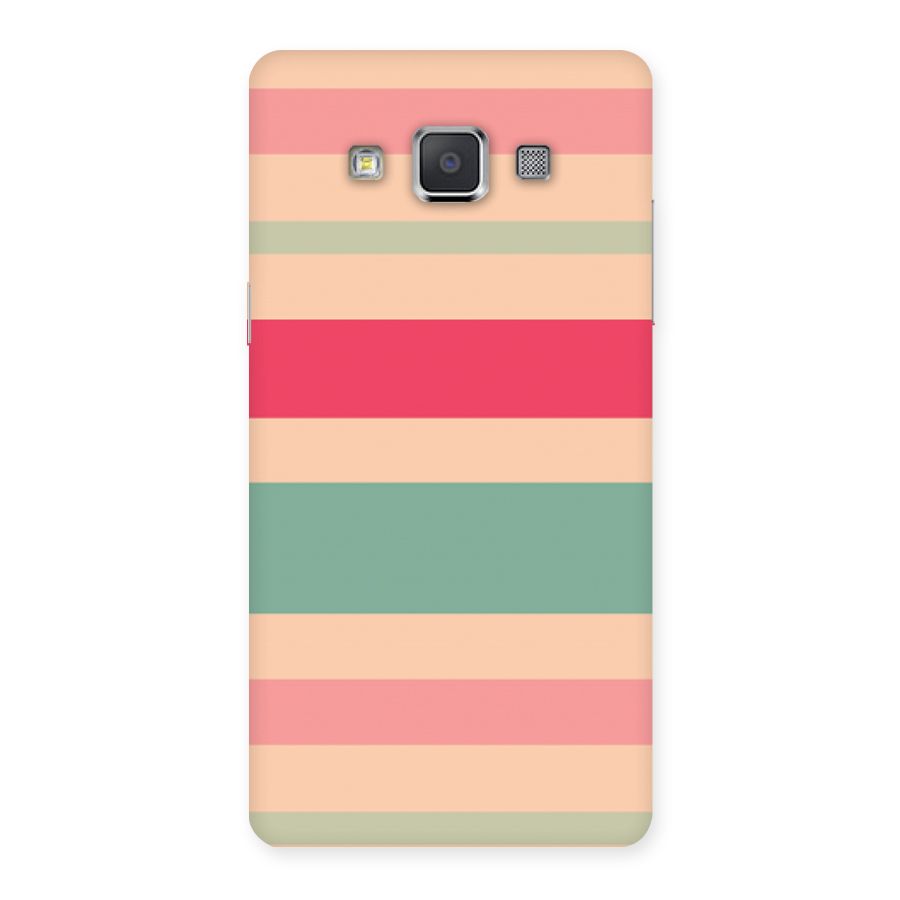 Pastel Stripes Vintage Back Case for Galaxy Grand Max