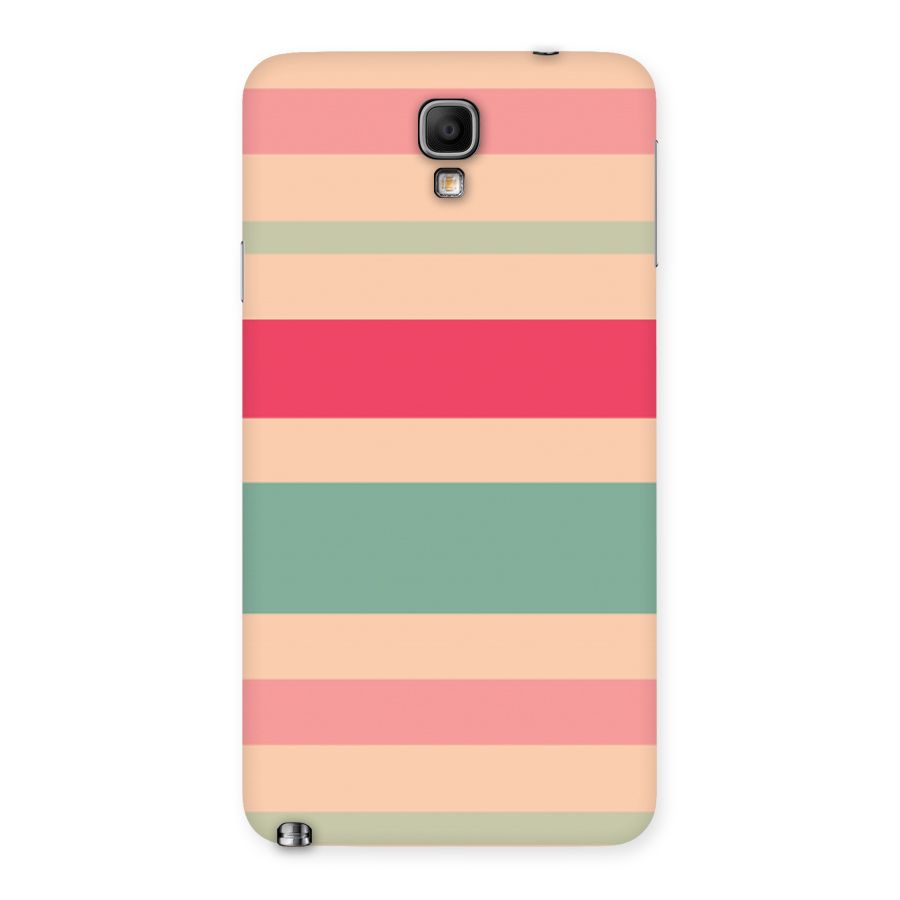 Pastel Stripes Vintage Back Case for Galaxy Note 3 Neo