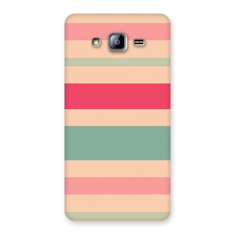 Pastel Stripes Vintage Back Case for Galaxy On5
