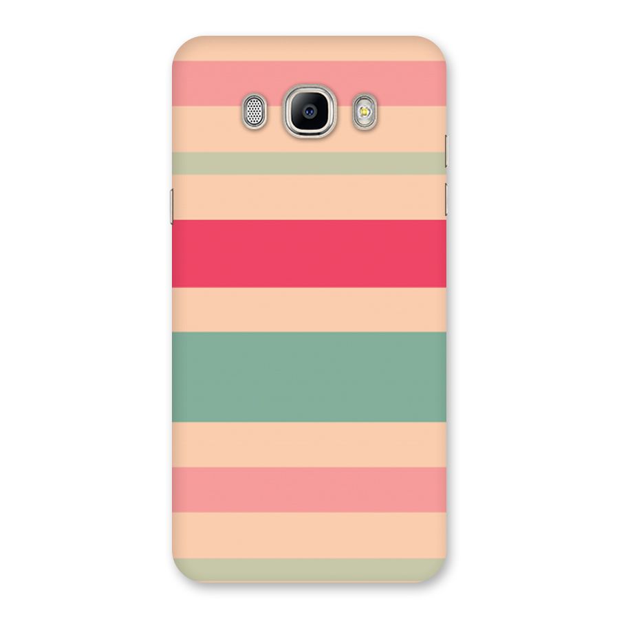 Pastel Stripes Vintage Back Case for Galaxy On8
