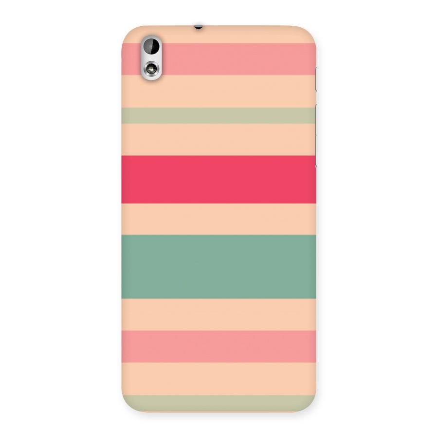 Pastel Stripes Vintage Back Case for HTC Desire 816s