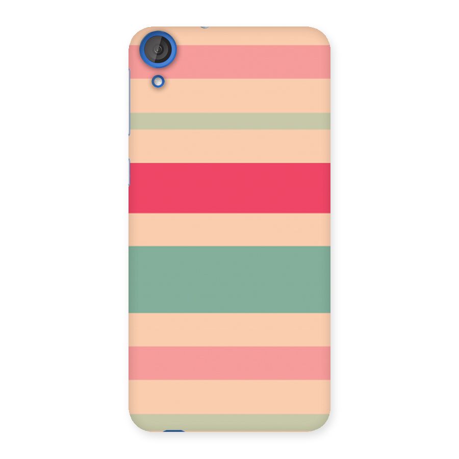 Pastel Stripes Vintage Back Case for HTC Desire 820