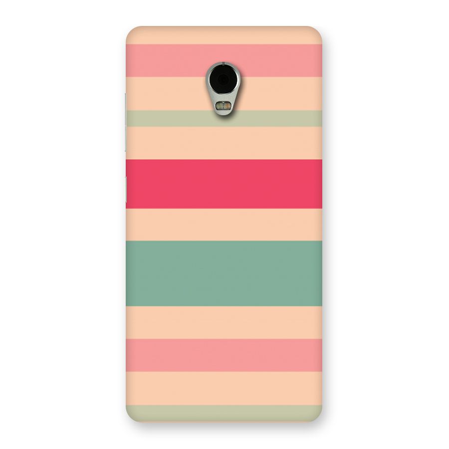 Pastel Stripes Vintage Back Case for Lenovo Vibe P1