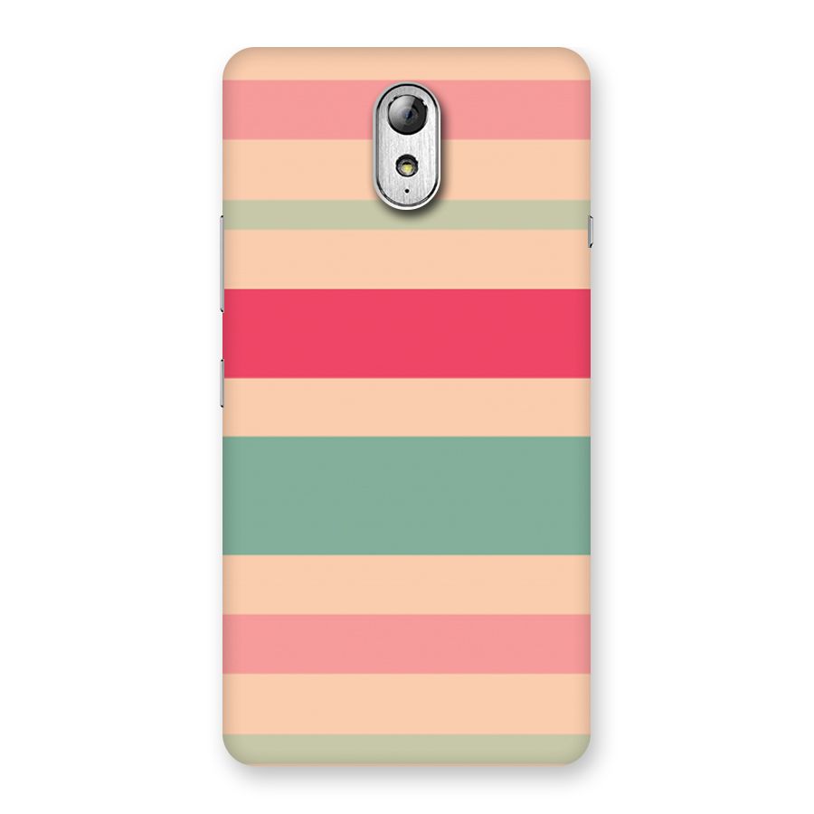 Pastel Stripes Vintage Back Case for Lenovo Vibe P1M