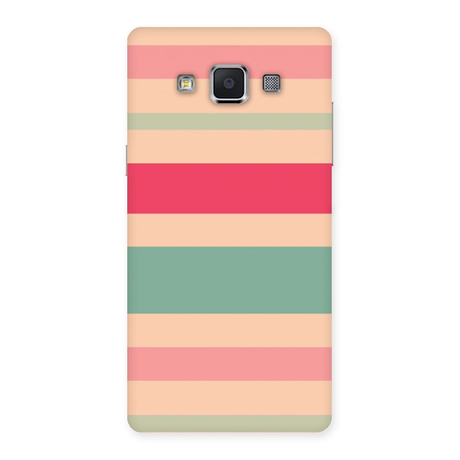 Pastel Stripes Vintage Back Case for Samsung Galaxy A5