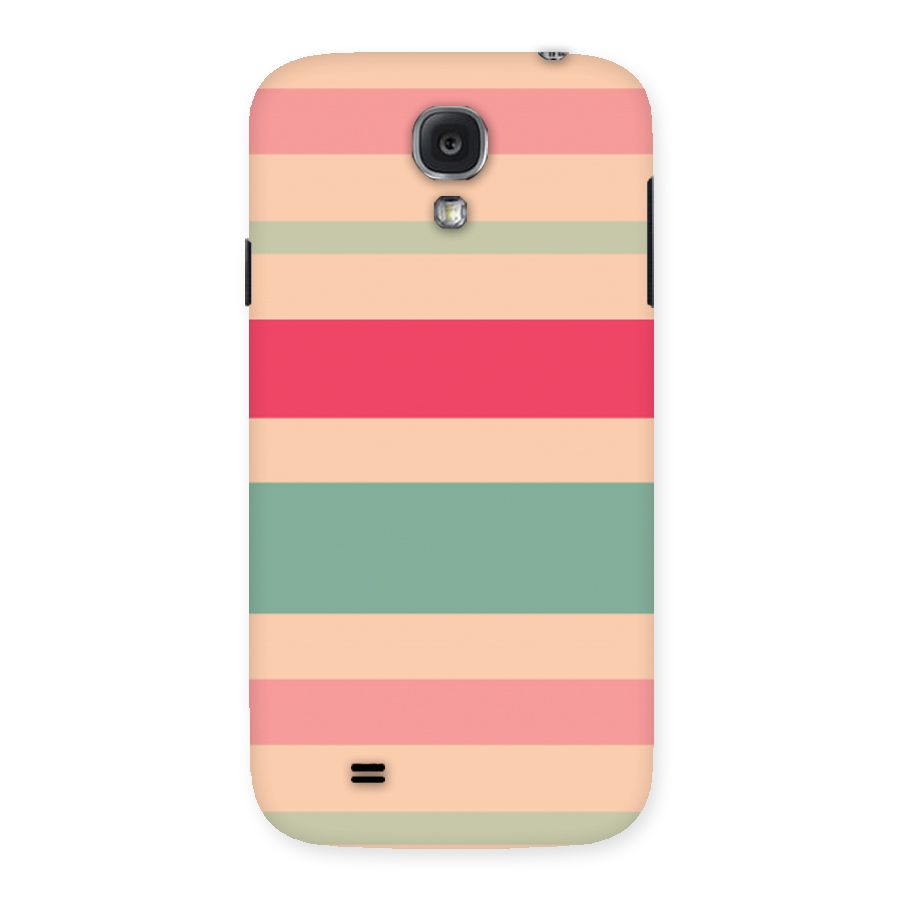 Pastel Stripes Vintage Back Case for Samsung Galaxy S4