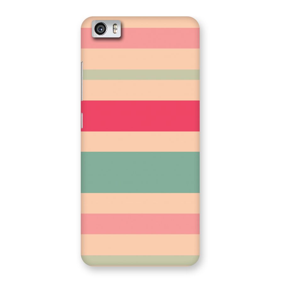 Pastel Stripes Vintage Back Case for Xiaomi Redmi Mi5