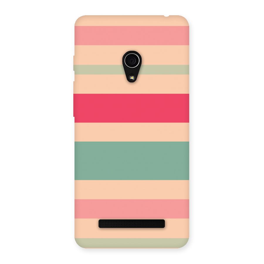 Pastel Stripes Vintage Back Case for Zenfone 5
