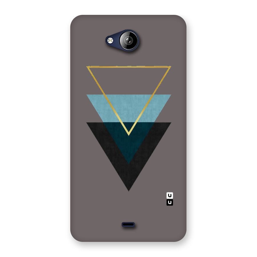 Pastel Triangle Back Case for Canvas Play Q355