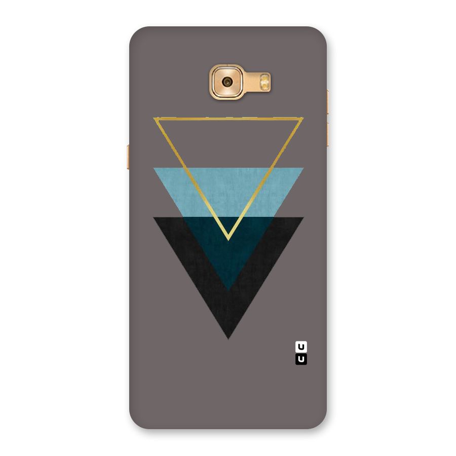 Pastel Triangle Back Case for Galaxy C9 Pro