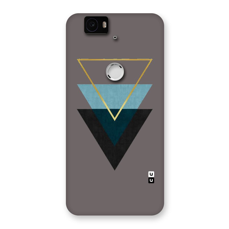 Pastel Triangle Back Case for Google Nexus-6P