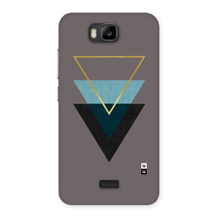 Pastel Triangle Back Case for Honor Bee
