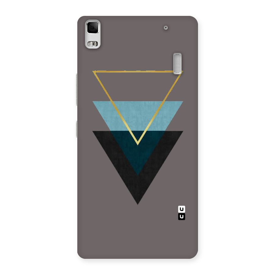 Pastel Triangle Back Case for Lenovo K3 Note