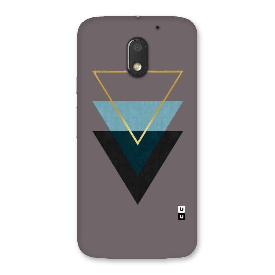Pastel Triangle Back Case for Moto E3 Power