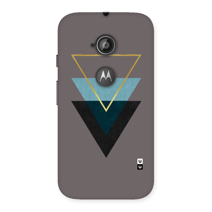 Pastel Triangle Back Case for Moto E 2nd Gen
