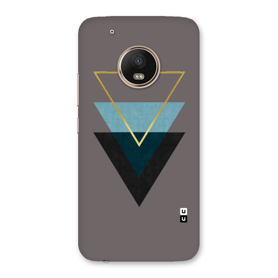 Pastel Triangle Back Case for Moto G5 Plus