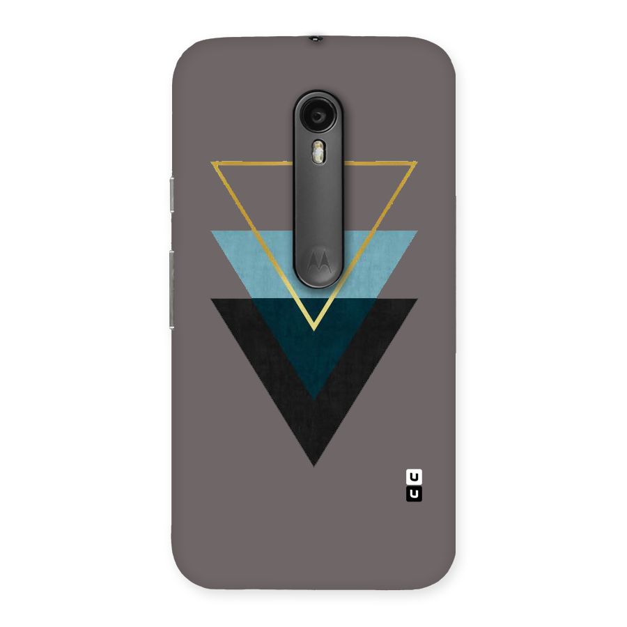 Pastel Triangle Back Case for Moto G Turbo