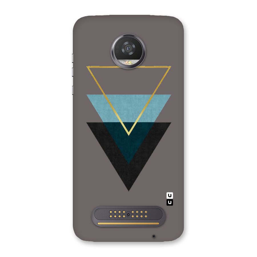Pastel Triangle Back Case for Moto Z2 Play