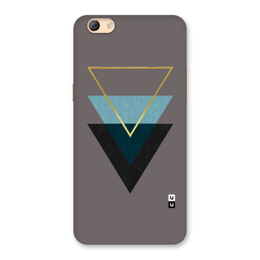 Pastel Triangle Back Case for Oppo F3 Plus