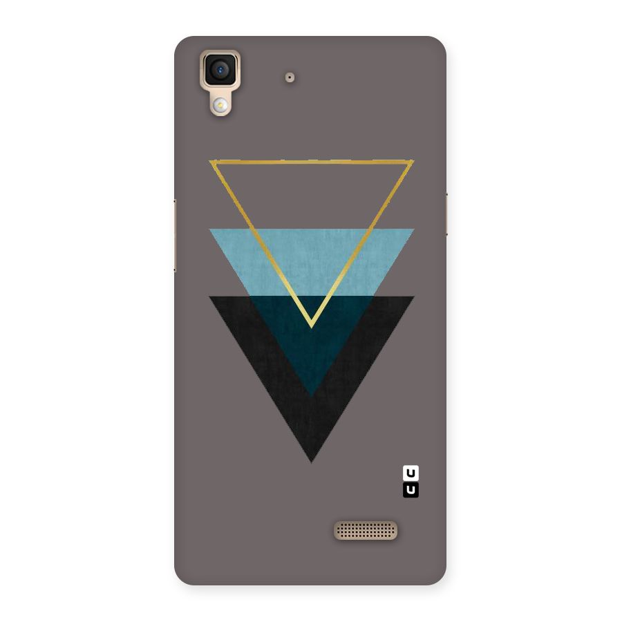 Pastel Triangle Back Case for Oppo R7