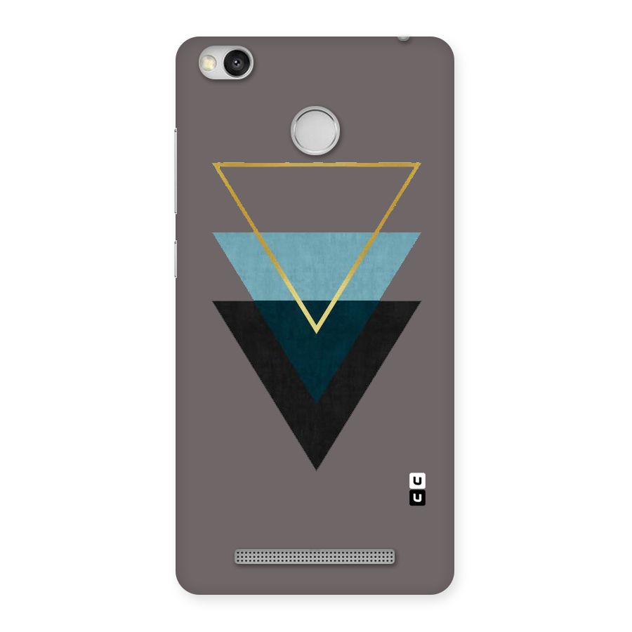 Pastel Triangle Back Case for Redmi 3S Prime