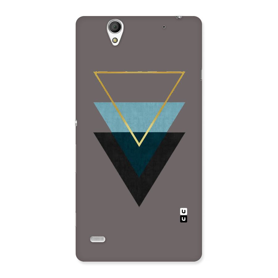 Pastel Triangle Back Case for Sony Xperia C4