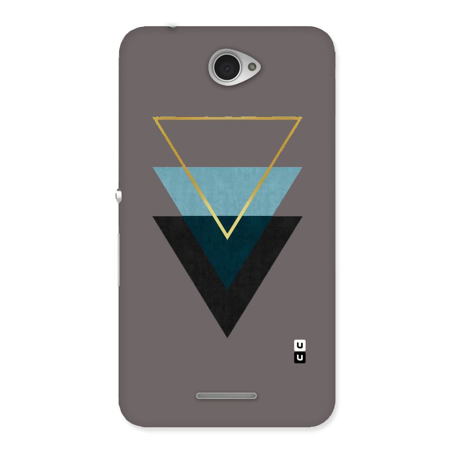 Pastel Triangle Back Case for Sony Xperia E4