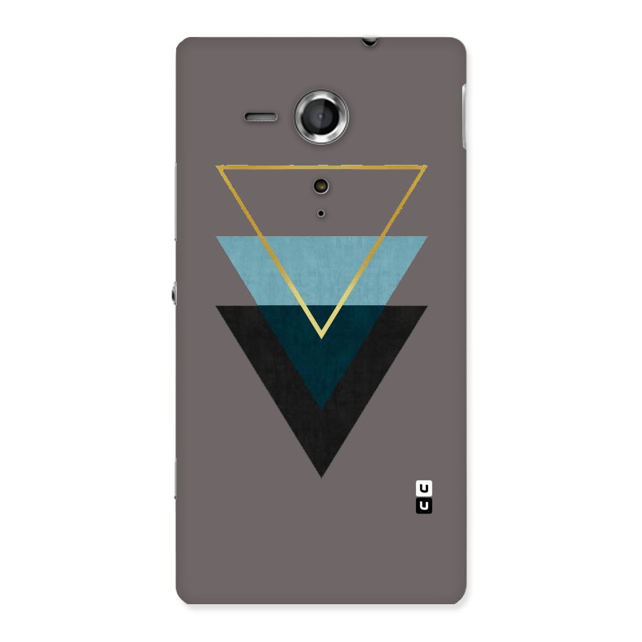 Pastel Triangle Back Case for Sony Xperia SP