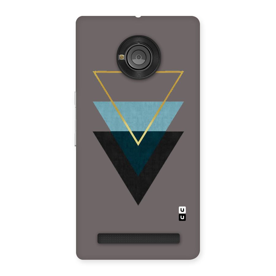 Pastel Triangle Back Case for Yu Yunique