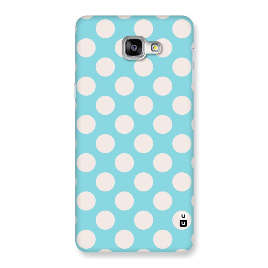 Pastel White Polka Dots Back Case for Galaxy A9