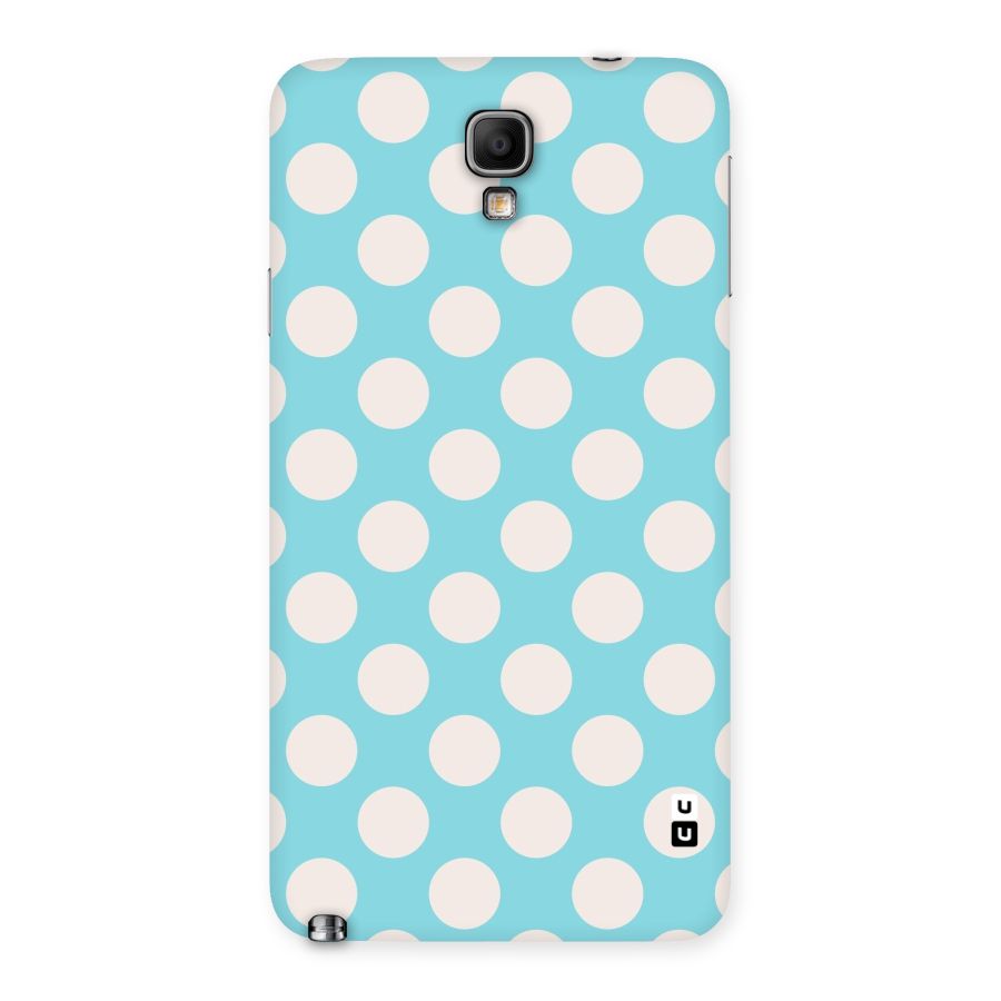 Pastel White Polka Dots Back Case for Galaxy Note 3 Neo