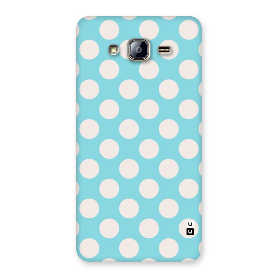 Pastel White Polka Dots Back Case for Galaxy On5