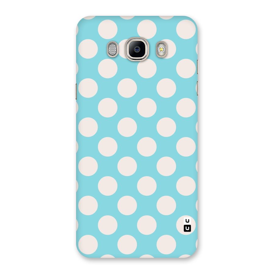 Pastel White Polka Dots Back Case for Galaxy On8