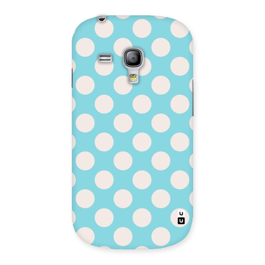 Pastel White Polka Dots Back Case for Galaxy S3 Mini