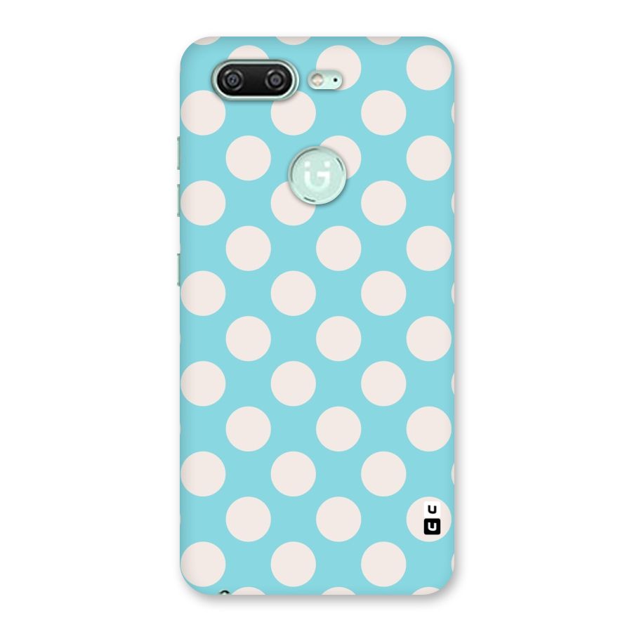 Pastel White Polka Dots Back Case for Gionee S10