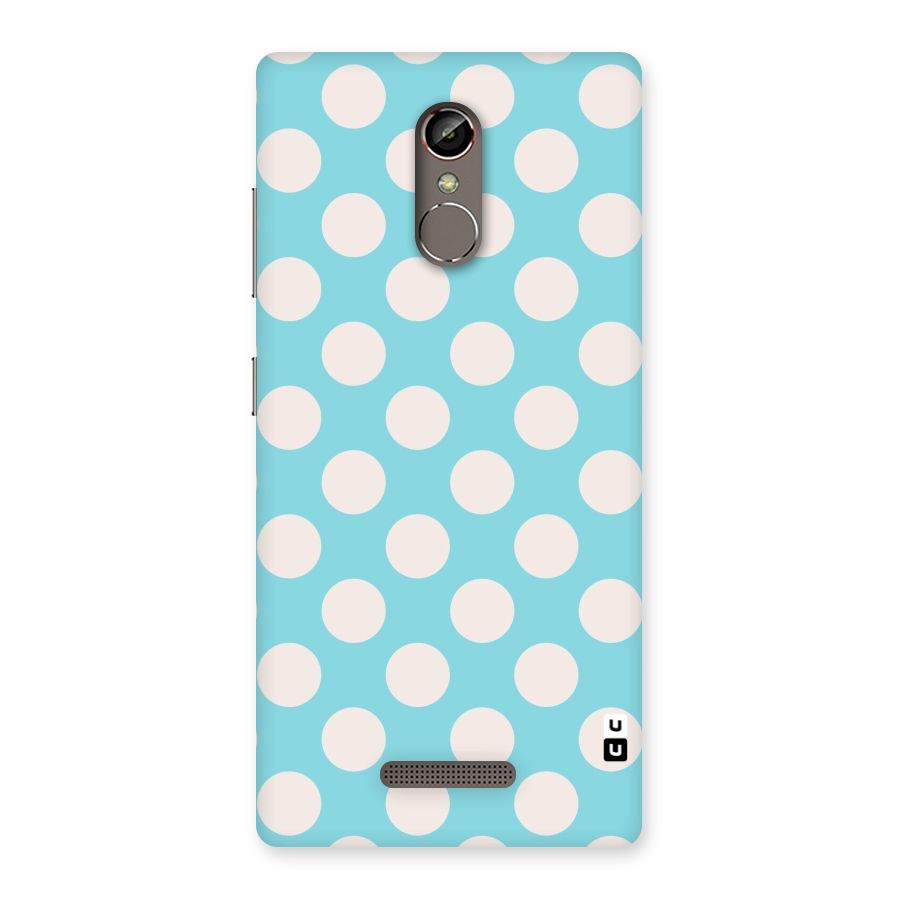 Pastel White Polka Dots Back Case for Gionee S6s