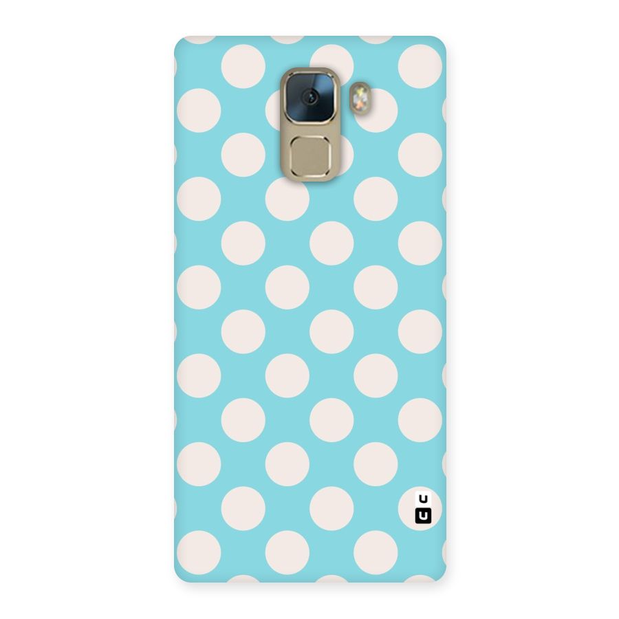Pastel White Polka Dots Back Case for Huawei Honor 7