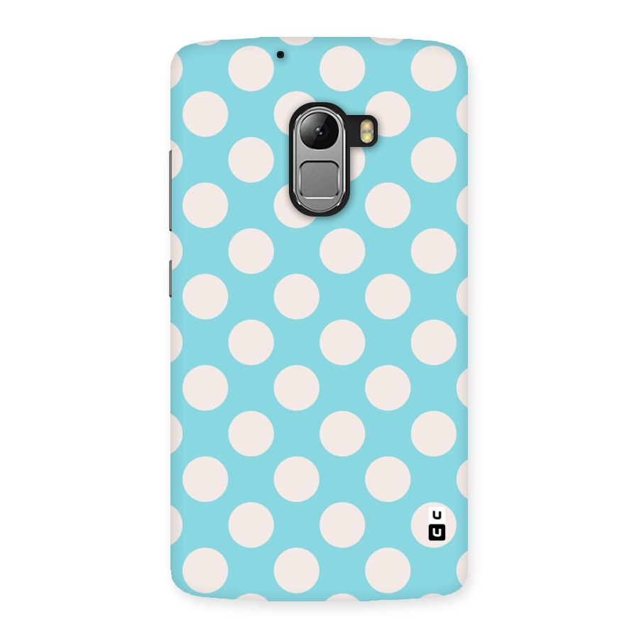 Pastel White Polka Dots Back Case for Lenovo K4 Note