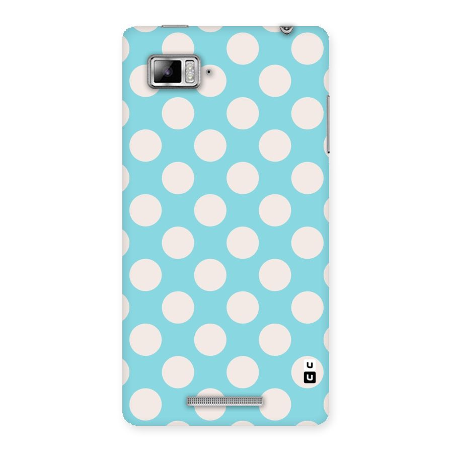 Pastel White Polka Dots Back Case for Lenovo Vibe Z K910
