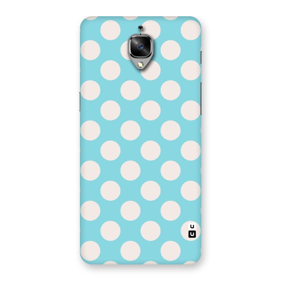 Pastel White Polka Dots Back Case for OnePlus 3