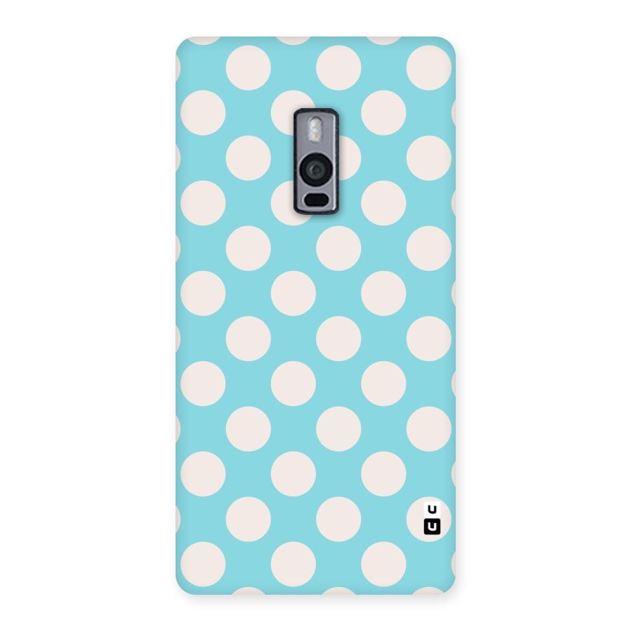 Pastel White Polka Dots Back Case for OnePlus Two