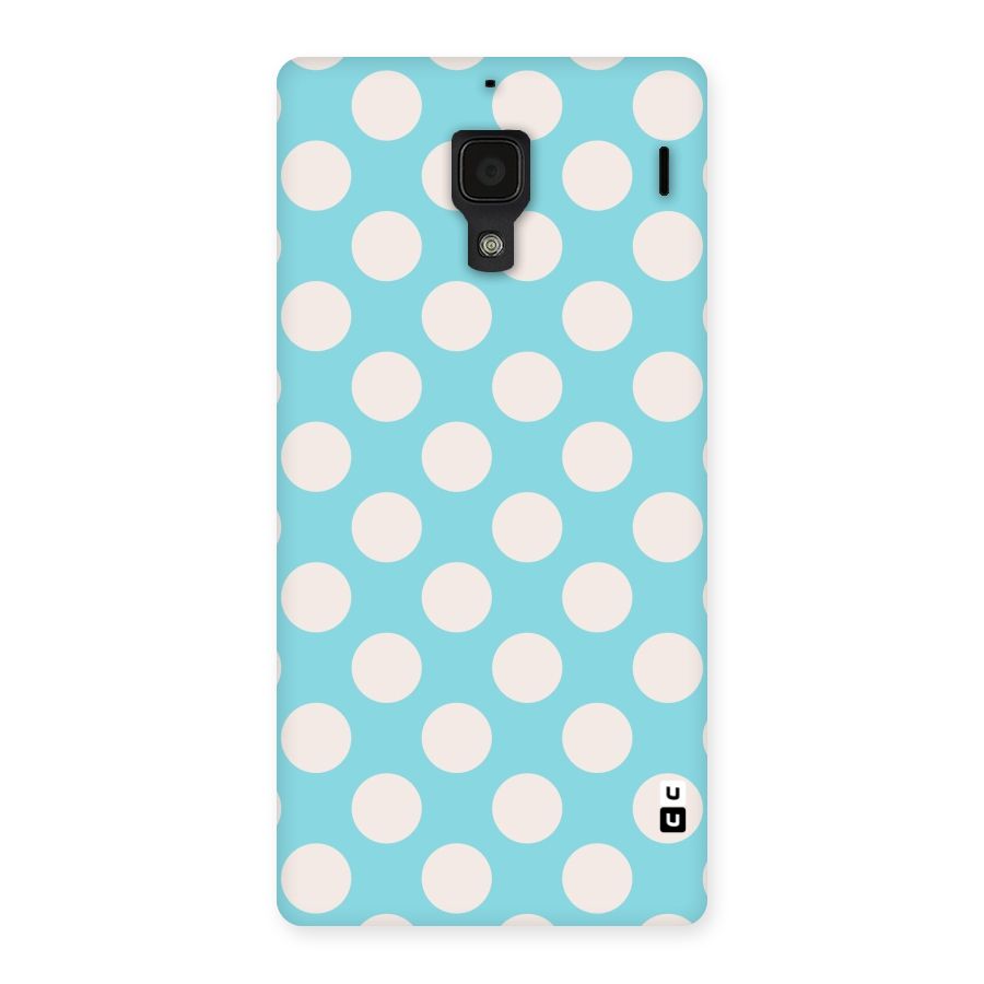 Pastel White Polka Dots Back Case for Redmi 1S