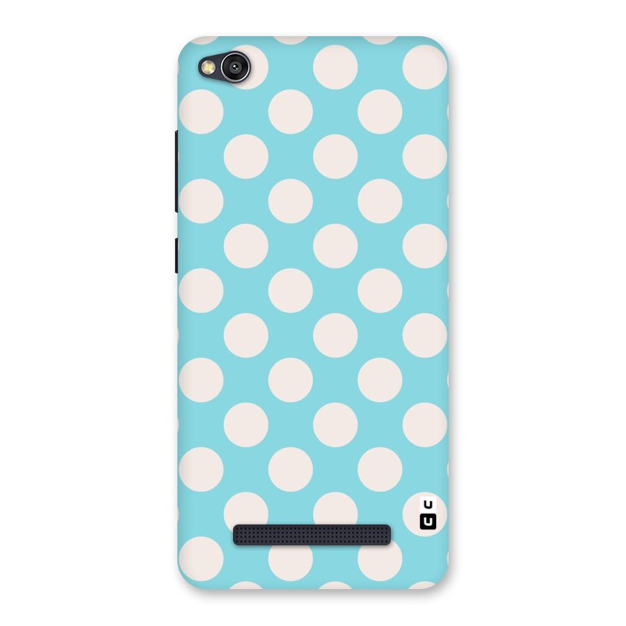 Pastel White Polka Dots Back Case for Redmi 4A