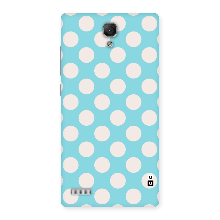 Pastel White Polka Dots Back Case for Redmi Note Prime