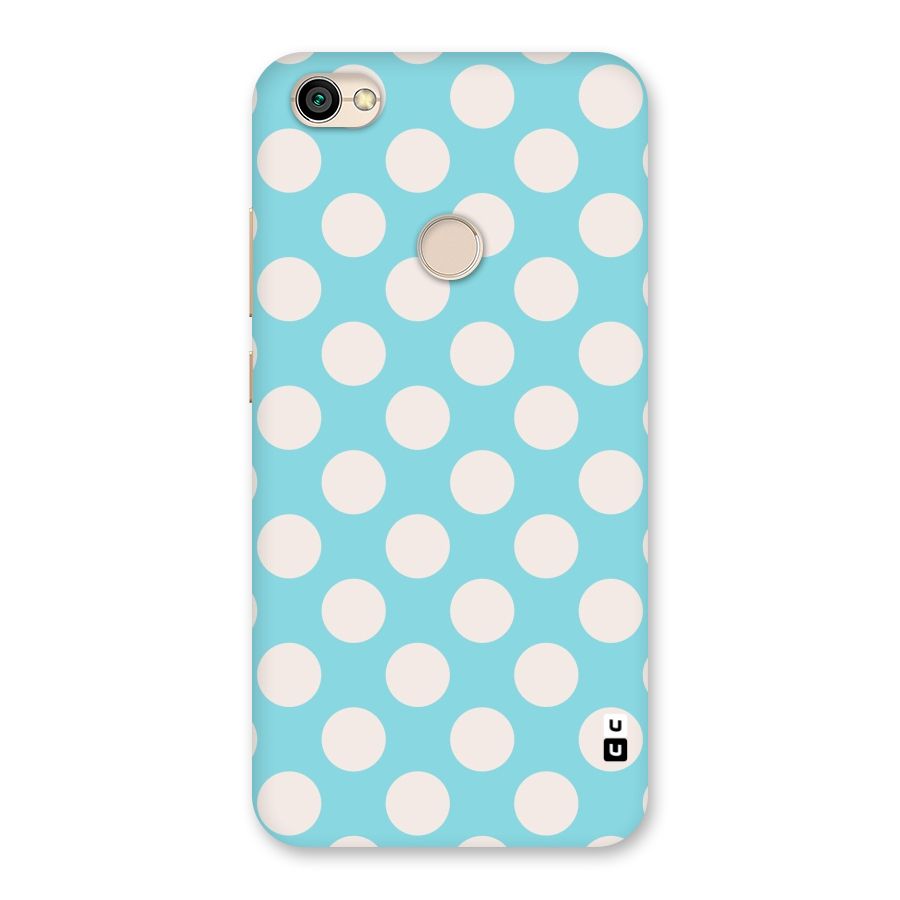 Pastel White Polka Dots Back Case for Redmi Y1 2017