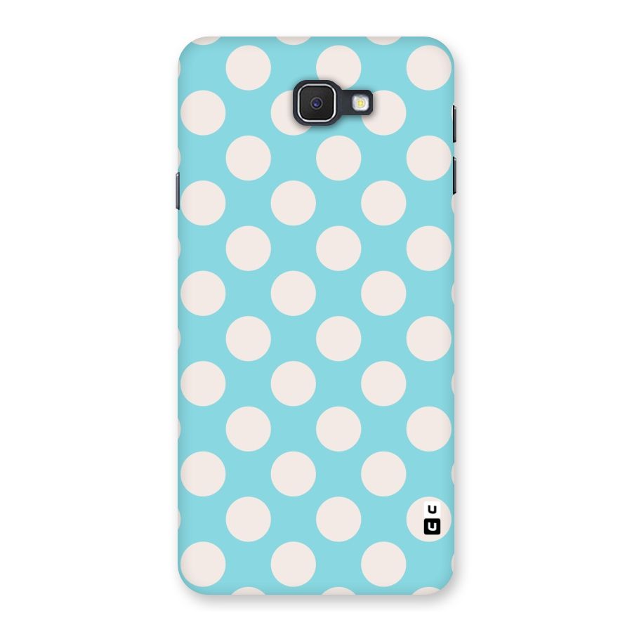 Pastel White Polka Dots Back Case for Samsung Galaxy J7 Prime