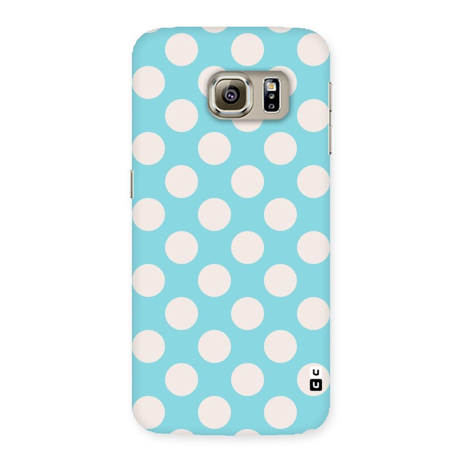 Pastel White Polka Dots Back Case for Samsung Galaxy S6 Edge Plus