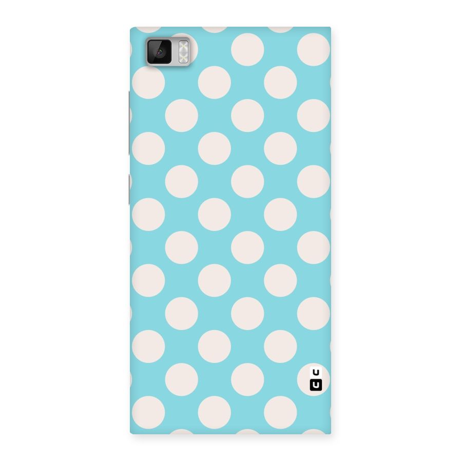Pastel White Polka Dots Back Case for Xiaomi Mi3