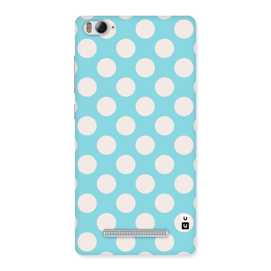 Pastel White Polka Dots Back Case for Xiaomi Mi4i
